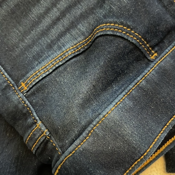 SO Girls Size 14 Dark Blue Jeggings - Picture 7 of 8